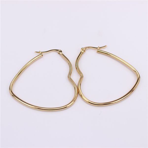 45mm50mm60mm stainless steel coil earrings exaggeration popular accessories 2mm thicknesssl71, Golden;silver
45mm50mm60mm stainless steel coil earrings exaggeration popular accessories 2mm thicknesssl71, Golden;silver