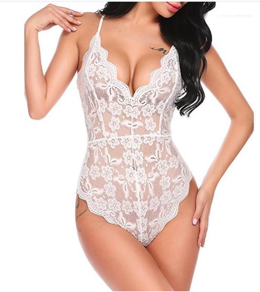 famale designer underwear womens lace sheer bodysuit deep v neck sling open back bodysuit, Black;white
famale designer underwear womens lace sheer bodysuit deep v neck sling open back bodysuit, Black;white