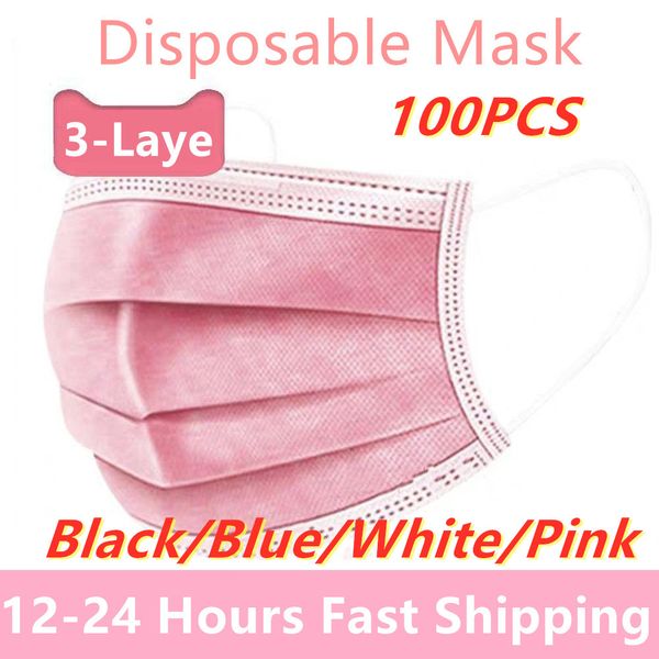 100pcs mask disposable three-layer nonwove mask anti dust mouth mask windproof face masks mascarilla in stock 24 hours fast ship
100pcs mask disposable three-layer nonwove mask anti dust mouth mask windproof face masks mascarilla in stock 24 hours fast ship