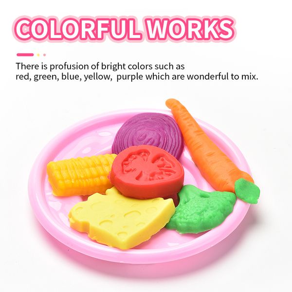 creative modeling diy colorful clay dough ice cream mould play kit skin mud handmade pretend play dough kitchen toys kids gift
creative modeling diy colorful clay dough ice cream mould play kit skin mud handmade pretend play dough kitchen toys kids gift