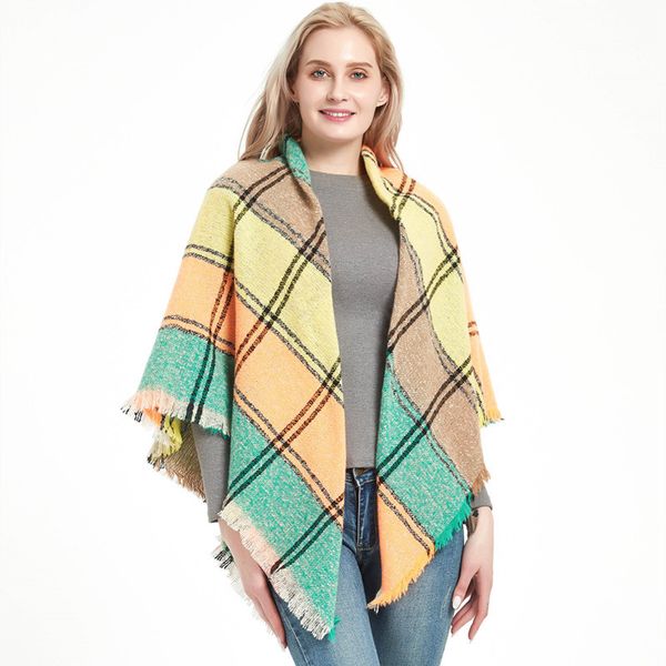 luxury-knitted spring winter women scarf plaid warm cashmere scarves shawls neck bandana pashmina lady wrap fashion blanket oversized tartan, Blue;gray
luxury-knitted spring winter women scarf plaid warm cashmere scarves shawls neck bandana pashmina lady wrap fashion blanket oversized tartan, Blue;gray