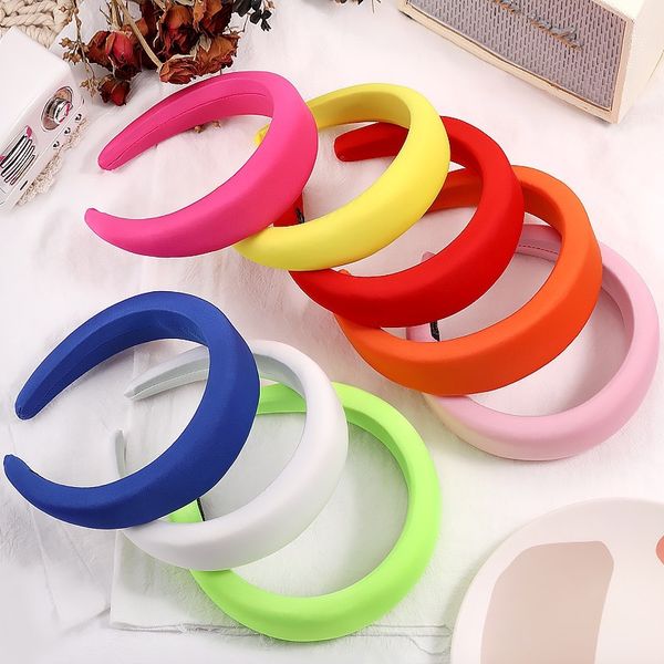 18 candy colors headband elastic women hair band fashion solid color wide side hair jewelry design headband ladies headwear, Silver
18 candy colors headband elastic women hair band fashion solid color wide side hair jewelry design headband ladies headwear, Silver
