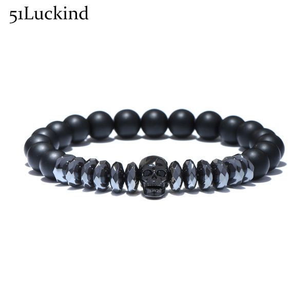 punk mens cool skull bracelet black natural stone beads hematite stretch bracelts for men hand jewelry pulseira caveira bijoux, Red;blue
punk mens cool skull bracelet black natural stone beads hematite stretch bracelts for men hand jewelry pulseira caveira bijoux, Red;blue