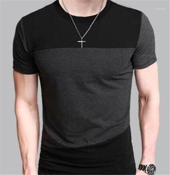 tshirts fashion mulit colors panelled crew neck short sleeve mens tees casual males clothing summer mens designer, White;black
tshirts fashion mulit colors panelled crew neck short sleeve mens tees casual males clothing summer mens designer, White;black