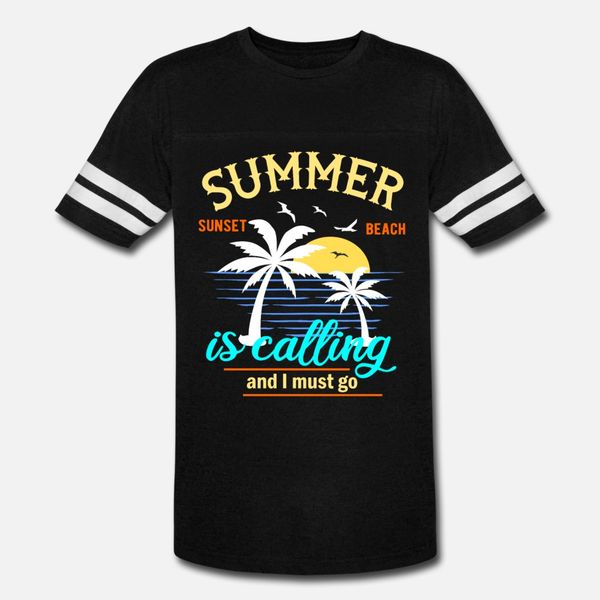 лето зовет и я должен идти тенниска мужчин дизайн с коротким рукавом s-xxxl letters sunlight basic лето стандартный рубашка