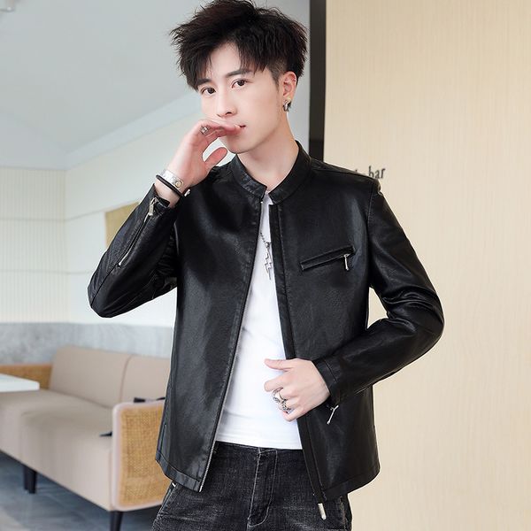 men's jackets 8888 spring and autumn stand collar genuine leather coat slim style handsome motorcycle clothing casual jacket, Black;brown
men's jackets 8888 spring and autumn stand collar genuine leather coat slim style handsome motorcycle clothing casual jacket, Black;brown