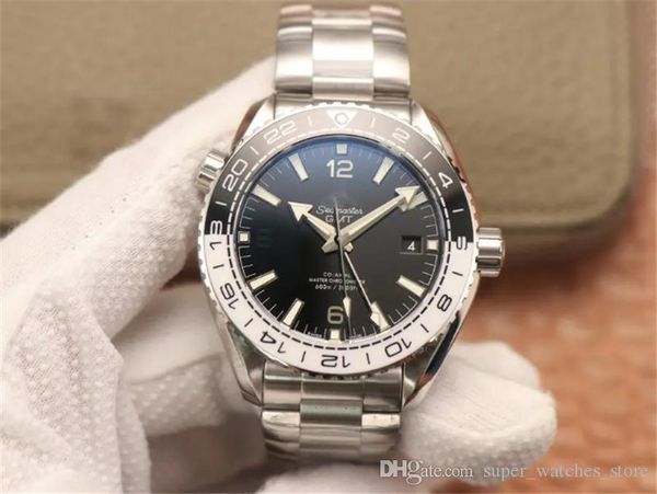 vs hippocampus 600gmt watch montre de luxe 43.5mm black and white ceramic ring refined steel case automatic watches, Slivery;brown
vs hippocampus 600gmt watch montre de luxe 43.5mm black and white ceramic ring refined steel case automatic watches, Slivery;brown