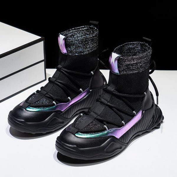 socks and boots 2020 autumn new breathable all-match high-casual trend fashion comfortable plus size women's boots, Black
socks and boots 2020 autumn new breathable all-match high-casual trend fashion comfortable plus size women's boots, Black