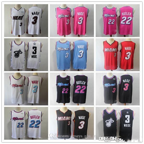 2020 mens women youth miami nba heat throwback dwyane 3 wade 22 jimmy butler white pink red black basketball jerseys, Black;red
2020 mens women youth miami nba heat throwback dwyane 3 wade 22 jimmy butler white pink red black basketball jerseys, Black;red
