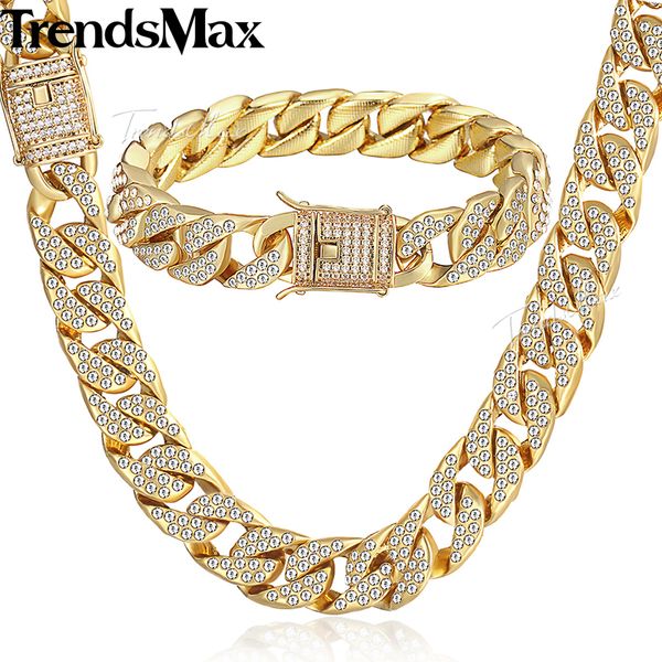 womens men's jewelry set gold miami curb cuban link chain necklace bracelet sets for men iced out hip hop jewelry 14mm kgs262, Silver
womens men's jewelry set gold miami curb cuban link chain necklace bracelet sets for men iced out hip hop jewelry 14mm kgs262, Silver