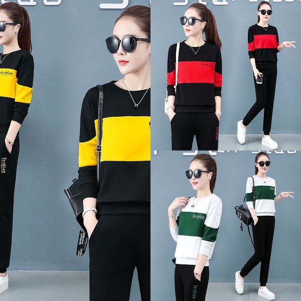 turong casual women's spring and autumn fashion printed color matching trousers running trousers sweatersweater sweater suit two-piece, Gray
turong casual women's spring and autumn fashion printed color matching trousers running trousers sweatersweater sweater suit two-piece, Gray