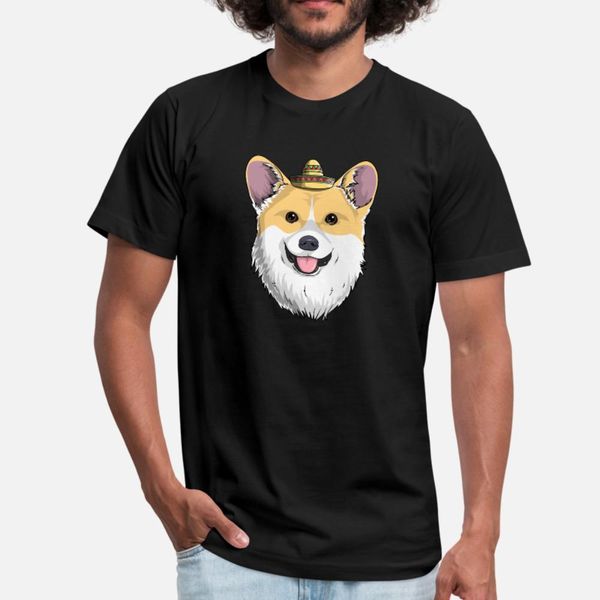 fiesta corgi dog sombrero cinco de mayo mexican gi t shirt men printing cotton round collar slim fitness funny casual spring autumn trend
fiesta corgi dog sombrero cinco de mayo mexican gi t shirt men printing cotton round collar slim fitness funny casual spring autumn trend