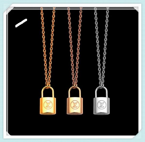 luxury jewelry silver rose gold lock pendant design necklace 18k gold stainless thin chain women necklaces style 0014, Golden;silver
luxury jewelry silver rose gold lock pendant design necklace 18k gold stainless thin chain women necklaces style 0014, Golden;silver