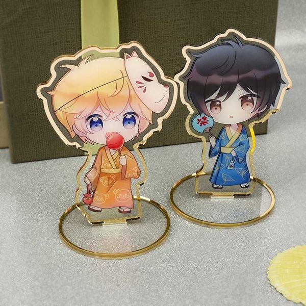 vograce oem cartoon anime acrylic standee printed transparent gold stand keychains moq 1pcs, Silver
vograce oem cartoon anime acrylic standee printed transparent gold stand keychains moq 1pcs, Silver