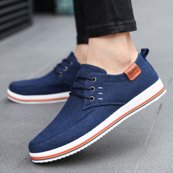 2020 new extra large size 39-47 men's shoes fashion all-match casual canvas men's shoes sneakers trend old beijing cloth, Black
2020 new extra large size 39-47 men's shoes fashion all-match casual canvas men's shoes sneakers trend old beijing cloth, Black