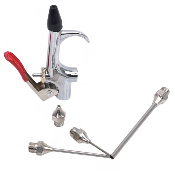 air compressor blow guns tools kit inflation needle spray blower durable convenient tools 5pcs/set
air compressor blow guns tools kit inflation needle spray blower durable convenient tools 5pcs/set