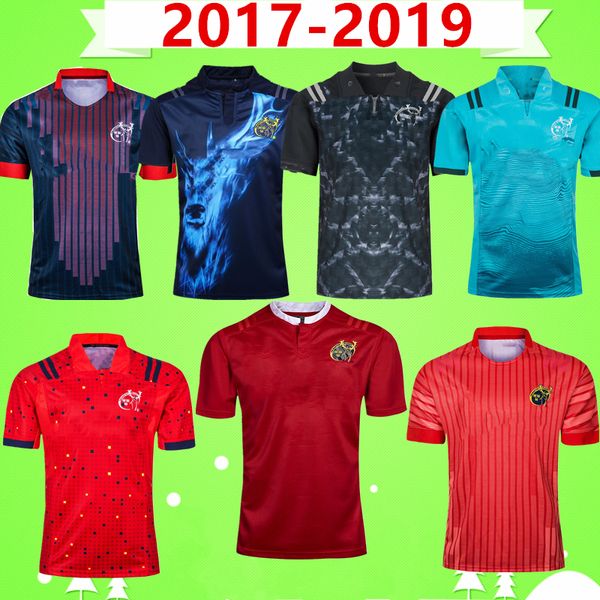 2017 2019 munster city rugby league jersey national team rugby home court away game 17 19 black red green league shirt polo t-shirt, Black;gray 
2017 2019 munster city rugby league jersey national team rugby home court away game 17 19 black red green league shirt polo t-shirt, Black;gray