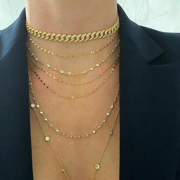iced out hiphip bling wide miami curb cuban link chain necklace for men women rock cz adjust slide cool choker chain t200824, Silver
iced out hiphip bling wide miami curb cuban link chain necklace for men women rock cz adjust slide cool choker chain t200824, Silver