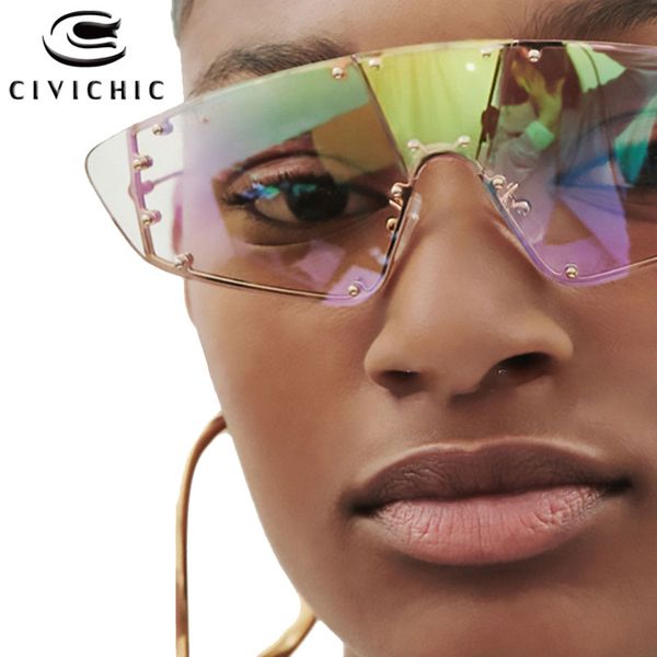 chic sunglasses women new design rimless glasses fancy party eyeglasses punk rock roll rivet street snap hipster eyewear ft903, White;black
chic sunglasses women new design rimless glasses fancy party eyeglasses punk rock roll rivet street snap hipster eyewear ft903, White;black