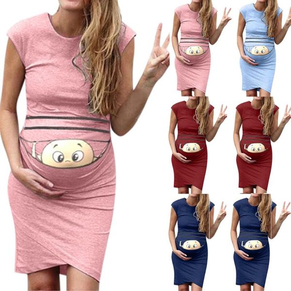 telotuny women pregnant dress print pregnant maternity props bodycon casual sleeveless summer soft mama dresses, White
telotuny women pregnant dress print pregnant maternity props bodycon casual sleeveless summer soft mama dresses, White