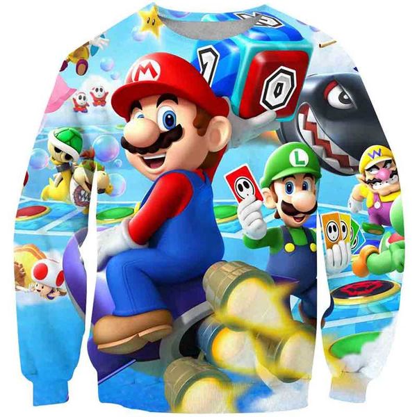 kids 3d mario print o-neck sweatshirt mario bros luigi yoshi koopa hoodies boys girls autumn children clothes baby hoodies, Black
kids 3d mario print o-neck sweatshirt mario bros luigi yoshi koopa hoodies boys girls autumn children clothes baby hoodies, Black