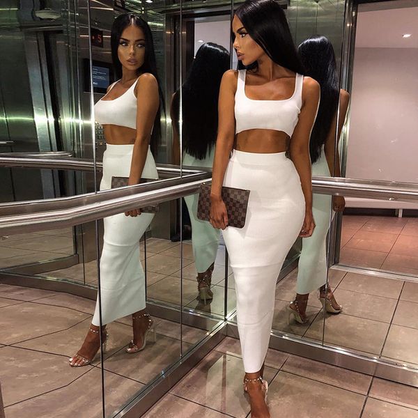 ook women two pieces fashion outfits solid fluorescence 2pcs camisole high waist skirt 2019 female party club sets, Gray
ook women two pieces fashion outfits solid fluorescence 2pcs camisole high waist skirt 2019 female party club sets, Gray