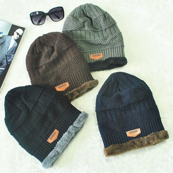 new men's cap plus velvet fashion designer beanie hats warm winter hats knitted high-quality bottle caps simple female bucket hats 111, Blue;gray
new men's cap plus velvet fashion designer beanie hats warm winter hats knitted high-quality bottle caps simple female bucket hats 111, Blue;gray