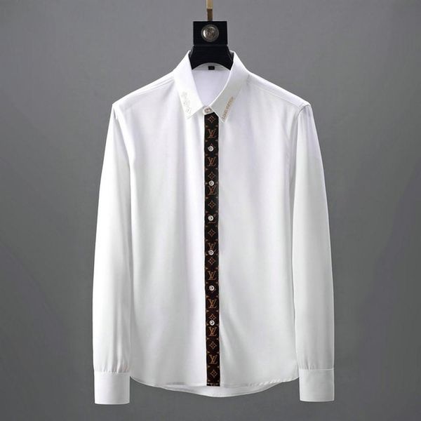 brand mens designer bur guci shirts firmate dress shirts fashion casual luxury shirt plaid shirt homme fen supre 018, White;black
brand mens designer bur guci shirts firmate dress shirts fashion casual luxury shirt plaid shirt homme fen supre 018, White;black