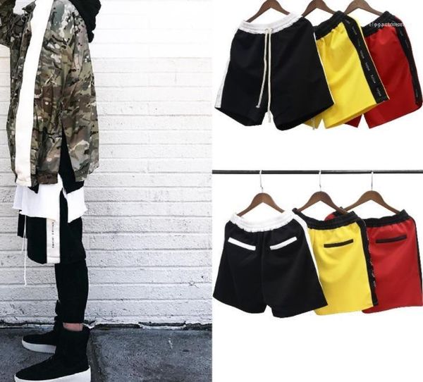 summer shorts fashion casual men loose sports shorts half ties designer pantalones justin bieber, White;black 
summer shorts fashion casual men loose sports shorts half ties designer pantalones justin bieber, White;black