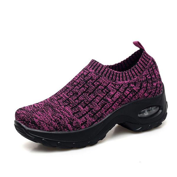 large air cushioned women's shoes middle aged and old women's shoes slope heel casual sports single women, Black
large air cushioned women's shoes middle aged and old women's shoes slope heel casual sports single women, Black