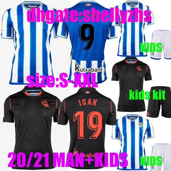 man+kids 20 21 real sociedad home away soccer jerseys 2020 2021 youth portu merino oyarzabal willian j. boys kit camisetas de fútbol shirt, Black
man+kids 20 21 real sociedad home away soccer jerseys 2020 2021 youth portu merino oyarzabal willian j. boys kit camisetas de fútbol shirt, Black