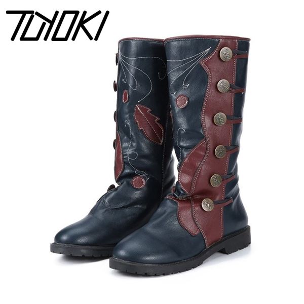 tuyoki новое прибытие женщины длинные сапоги vintage style зимняя обувь женская мода пряжка daily lady street обувь размер 34-43, Black
tuyoki новое прибытие женщины длинные сапоги vintage style зимняя обувь женская мода пряжка daily lady street обувь размер 34-43, Black