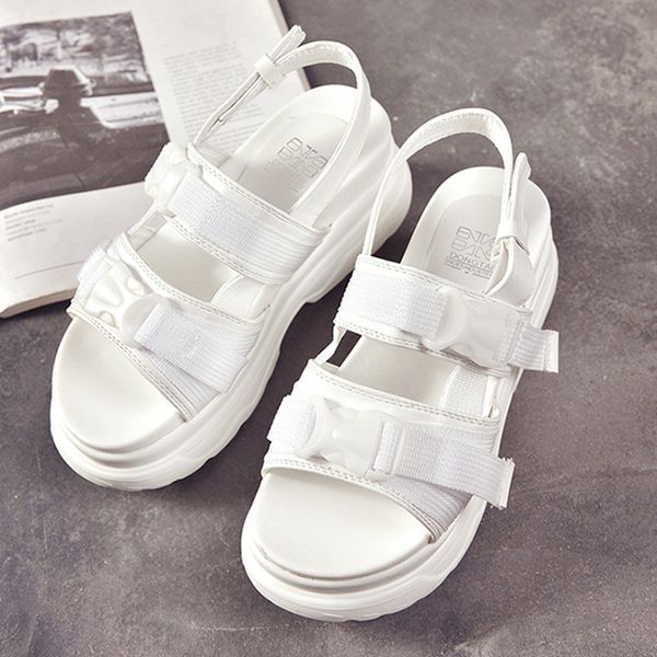women platform sandals summer 2020 woman buckle women's wedges ladies casual high heels female comfortable shoes plus size 35-42, Black
women platform sandals summer 2020 woman buckle women's wedges ladies casual high heels female comfortable shoes plus size 35-42, Black