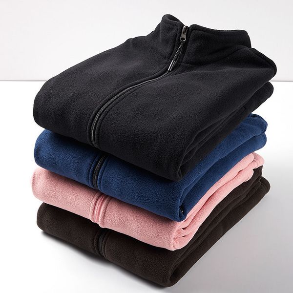 outdoor fleece sweater jacket men's autumn and winter polar fleece liner female warm brushed and thick cardigan plush sweater, Black;red
outdoor fleece sweater jacket men's autumn and winter polar fleece liner female warm brushed and thick cardigan plush sweater, Black;red