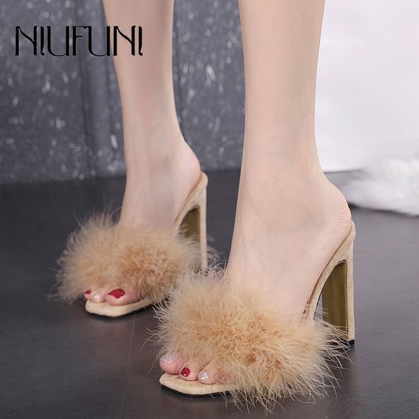 niufuni plus size 35-41 fur women slippers peep toe ladies sandals casual square high heels summer shoes slides zapatillas mujer, Black
niufuni plus size 35-41 fur women slippers peep toe ladies sandals casual square high heels summer shoes slides zapatillas mujer, Black