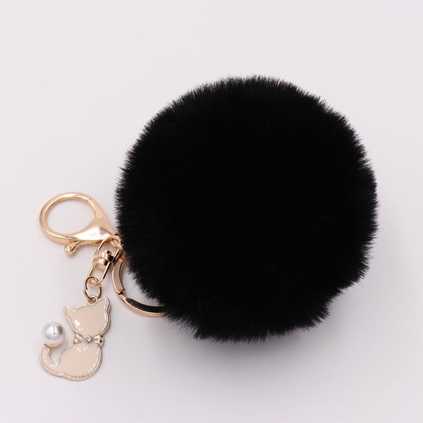 new key chain cat fur keychain pompom fake fur ball key chain fluffy pompon keyring bag charms key ring, Silver
new key chain cat fur keychain pompom fake fur ball key chain fluffy pompon keyring bag charms key ring, Silver