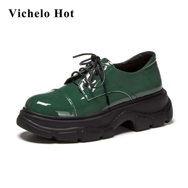 vichelo leisure big size natural leather mixed colors platform round toe high heels lace up young lady cozy women pumps l0f1, Black
vichelo leisure big size natural leather mixed colors platform round toe high heels lace up young lady cozy women pumps l0f1, Black