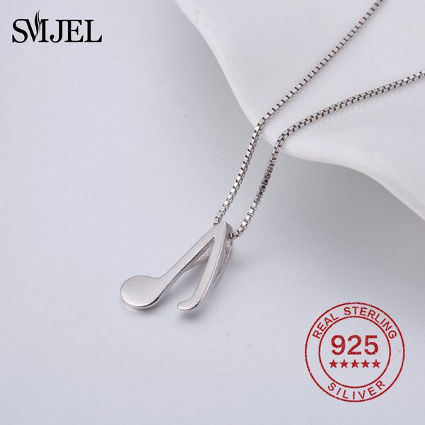 smjel 925 стерлингового серебра ожерелье простой музыка примечание подвески колье для женщин пара музыка ожерелье свадебные подарки, Silver
smjel 925 стерлингового серебра ожерелье простой музыка примечание подвески колье для женщин пара музыка ожерелье свадебные подарки, Silver