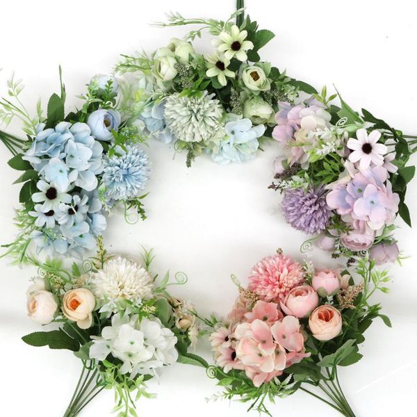 decorative flowers & wreaths 7 heads hydrangea artificial bouquet silk blooming fake peony bridal hand flower roses wedding centerpieces dec
decorative flowers & wreaths 7 heads hydrangea artificial bouquet silk blooming fake peony bridal hand flower roses wedding centerpieces dec