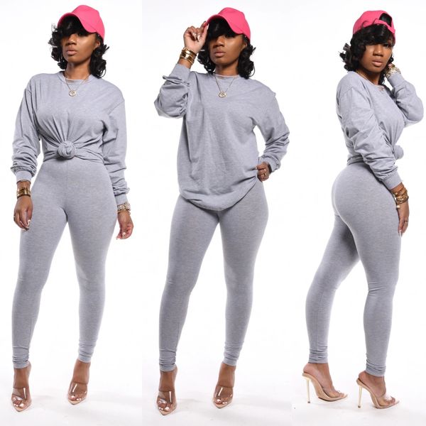 solid color comfortable womens 2pcs spring autumn loose breathable long sleeve o-neck casual two piece pants, White
solid color comfortable womens 2pcs spring autumn loose breathable long sleeve o-neck casual two piece pants, White