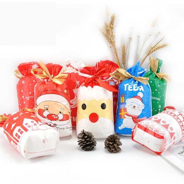 50pcs merry christmas plastic gift bags candy cookies gift bags christmas tree candy bags with ribbon snack biscuit baking package
50pcs merry christmas plastic gift bags candy cookies gift bags christmas tree candy bags with ribbon snack biscuit baking package