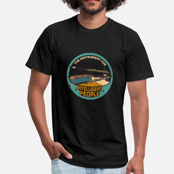 flute t shirt men knitted tee shirt s-xxxl gents graphic fashion spring trend shirt
