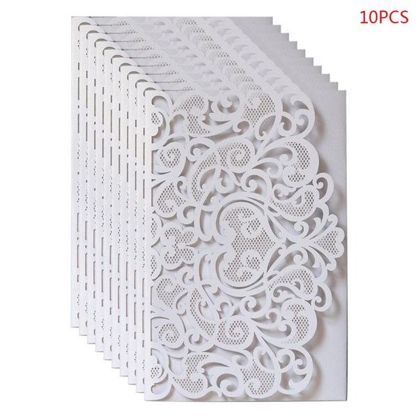 10pcs exquisite laser cut hollow heart shape wedding invitations card party supplies
10pcs exquisite laser cut hollow heart shape wedding invitations card party supplies
