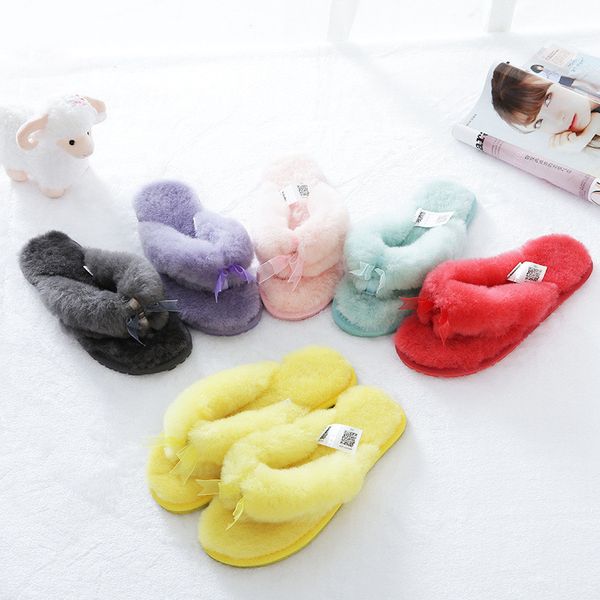 women natural sheepskin home slipper winter women indoor slippers fur slippers wool flip flops slipper lady home shoes, Black
women natural sheepskin home slipper winter women indoor slippers fur slippers wool flip flops slipper lady home shoes, Black