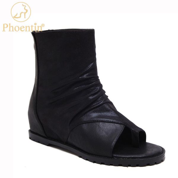 phoentin high-rome sandals open toe women's wedge heel heightening shoes fashion korean summer zip sandal brown black ft1075
phoentin high-rome sandals open toe women's wedge heel heightening shoes fashion korean summer zip sandal brown black ft1075
