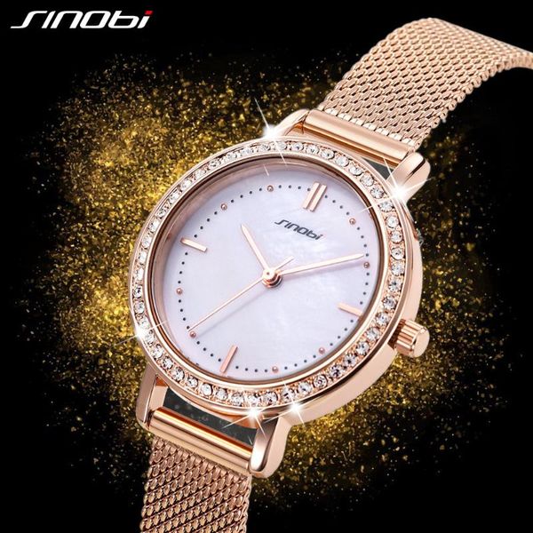 sinobi new women watch simple quartz lady waterproof wristwatch female fashion casual watches clock, Slivery;brown
sinobi new women watch simple quartz lady waterproof wristwatch female fashion casual watches clock, Slivery;brown