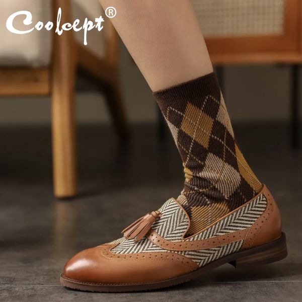 coolcept new flat heel shoes real leather mixed color woman shoes fashion casual ladies daily footwear size 34-40, Black
coolcept new flat heel shoes real leather mixed color woman shoes fashion casual ladies daily footwear size 34-40, Black