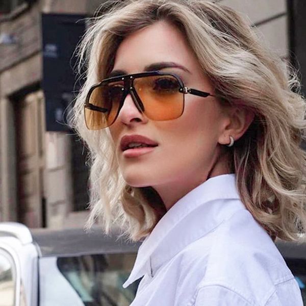 square fashion sunglasses woman pilot clear shades glasses vintage sun glasses female gradient gafas de sol uv400, White;black
square fashion sunglasses woman pilot clear shades glasses vintage sun glasses female gradient gafas de sol uv400, White;black