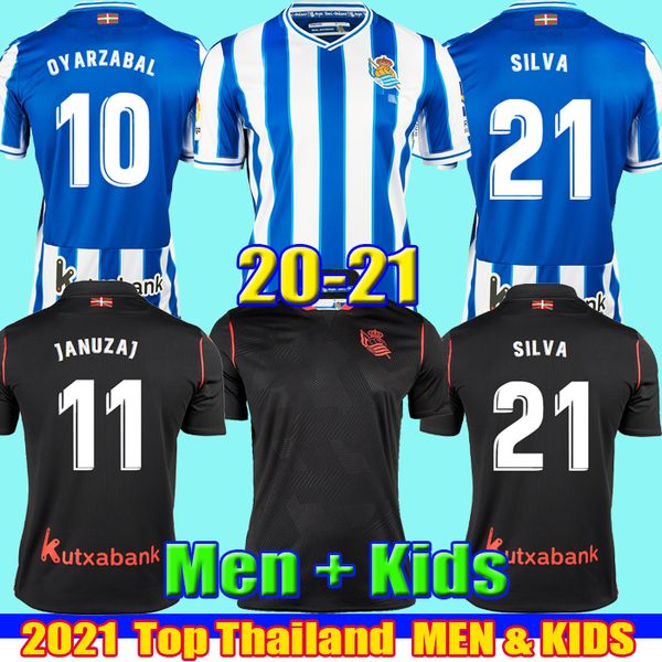 2020 2021 real sociedad silva oyarzabal x prieto agirretxe 3rd soccer jersey granero odegaard juanmi 20 21 camiseta de futbol football shirt, Black;yellow