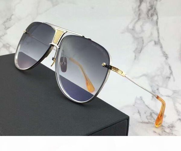 special edition 20 anniversary sunglasses silver gold grey gradient lens luxury designer sunglasses glasses with box, White;black
special edition 20 anniversary sunglasses silver gold grey gradient lens luxury designer sunglasses glasses with box, White;black